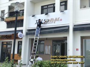 Làm bảng hiệu tại Bình Dương