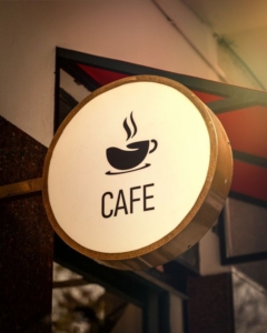 Bảng hiệu quán cafe đẹp