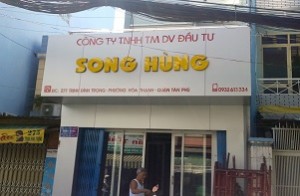 Làm bảng hiệu quảng cáo giá rẻ tại bình thạnh