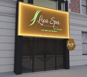 Mẫu bảng hiệu spa đẹp 2025
